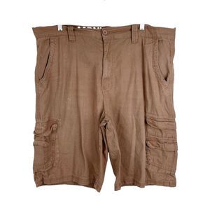 Monument Cargo Shorts Men 38 x 11 Brown 5 Pocket Rip Stop Utility Outdoor Bottom